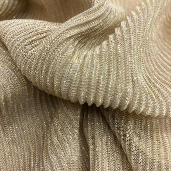 1988-4 шифон плиссе бежевый (1)