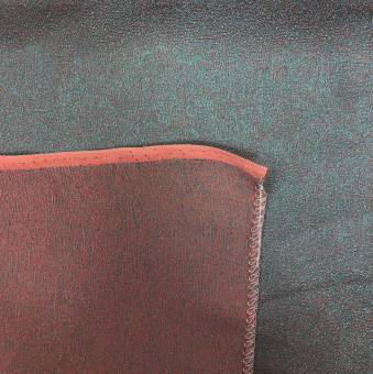 2106-1 креп 2-стороний  бирюзовый(2)