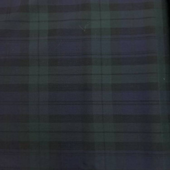 1875-1 костюмная шерсть синяя