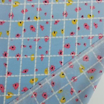 1842-13 вискоза плательная голубой цветок (3)