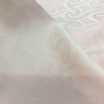 1835-4 шелк жаккард персиковый (2)