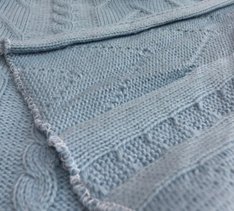 2014-2 трикотаж вязаный голубой (3)